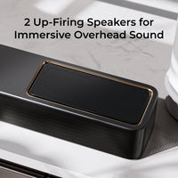 5.1.2Ch Sound Bar with Dolby Atmos, Surround Sound System for TV with 2 Surround Speakers, Sound Bar for Smart TV, Soundbar with Subwoofer for Home Theater, BT 5.4, HDMI Earc, Skywave Series