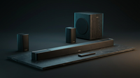 5.1.2Ch Sound Bar with Dolby Atmos, Surround Sound System for TV with 2 Surround Speakers, Sound Bar for Smart TV, Soundbar with Subwoofer for Home Theater, BT 5.4, HDMI Earc, Skywave Series — Lifestyle