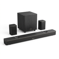 7.1.4Ch Sound Bar with Dolby Atmos, Surround Sound System for TV with 2 Surround Speakers, Sound Bar for Smart TV, Soundbar with Subwoofer for Home Theater, BT 5.4, HDMI Earc, Skywave Series — Studio Shot