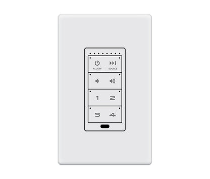 Autonomic KP-6 In-Wall Keypad for Mirage Audio Systems
