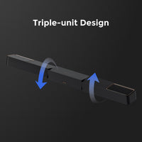 7.1.4Ch Sound Bar with Dolby Atmos, Surround Sound System for TV with 2 Surround Speakers, Sound Bar for Smart TV, Soundbar with Subwoofer for Home Theater, BT 5.4, HDMI Earc, Skywave Series
