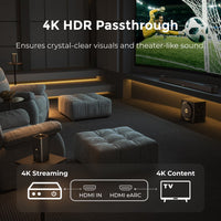 7.1.4Ch Sound Bar with Dolby Atmos, Surround Sound System for TV with 2 Surround Speakers, Sound Bar for Smart TV, Soundbar with Subwoofer for Home Theater, BT 5.4, HDMI Earc, Skywave Series